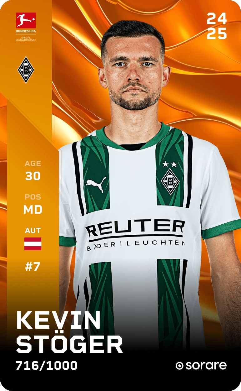 Kevin Stöger 2024-25 • Limited 716/1000