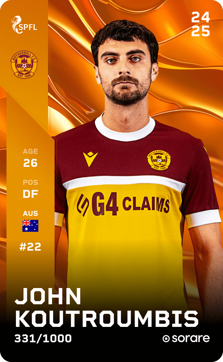 John Koutroumbis 2024-25 • Limited 331/1000