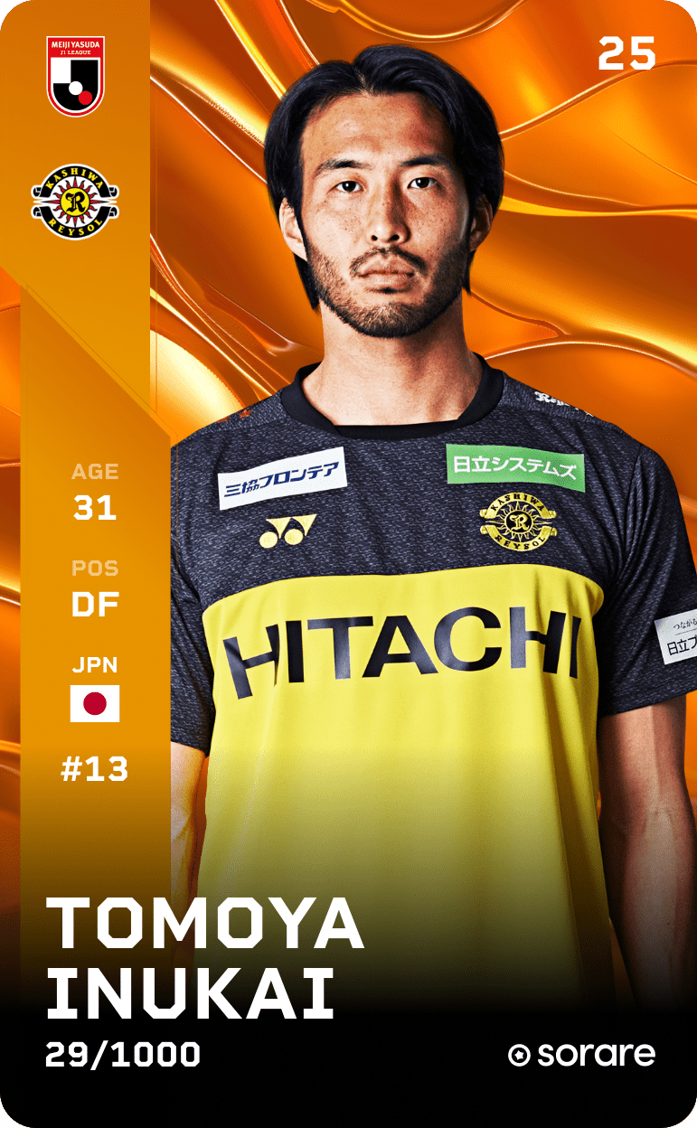 Tomoya Inukai 2025-26 • Limited 29/1000