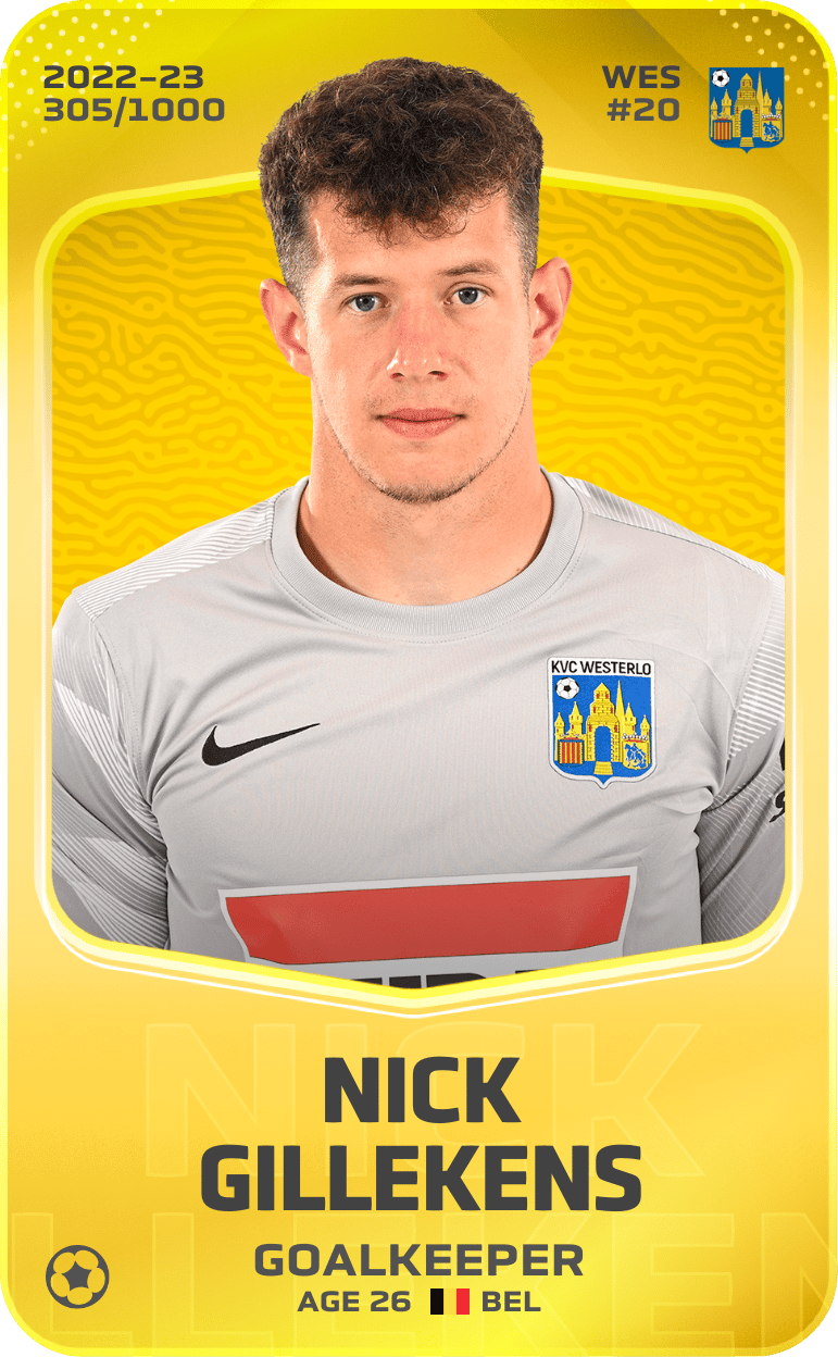Nick Gillekens 2022-23 • Limited 305/1000