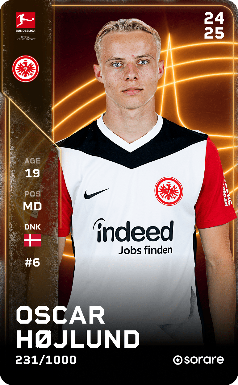 Oscar Højlund 2024-25 • Limited 231/1000