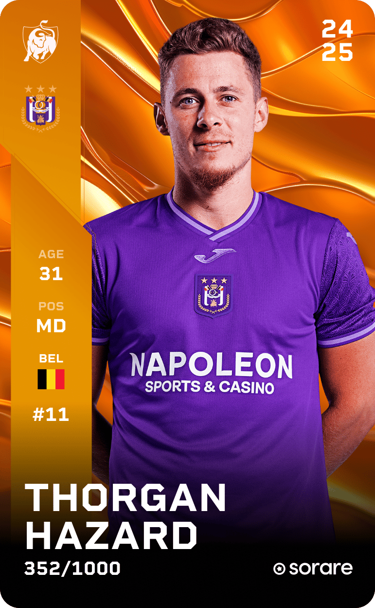 Thorgan Hazard 2024-25 • Limited 352/1000