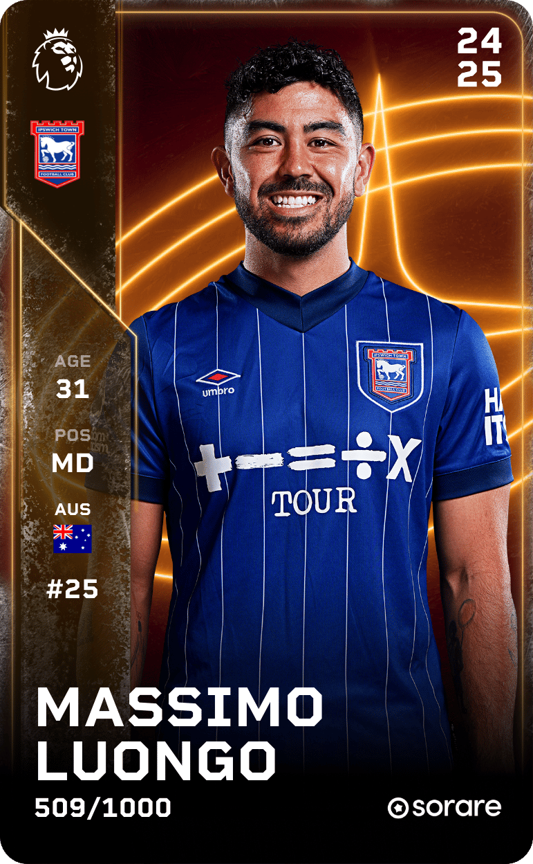 Massimo Luongo 2024-25 • Limited 509/1000