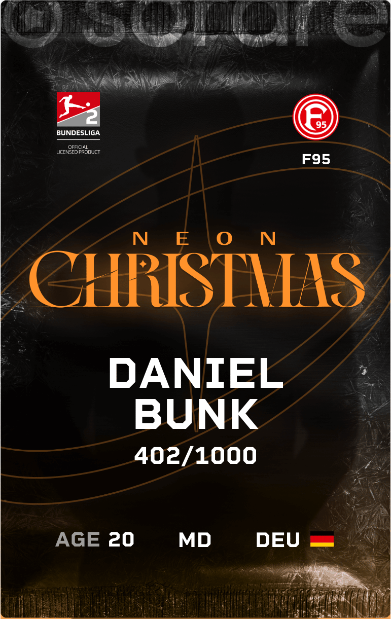 Daniel Bunk 2024-25 • Limited 402/1000