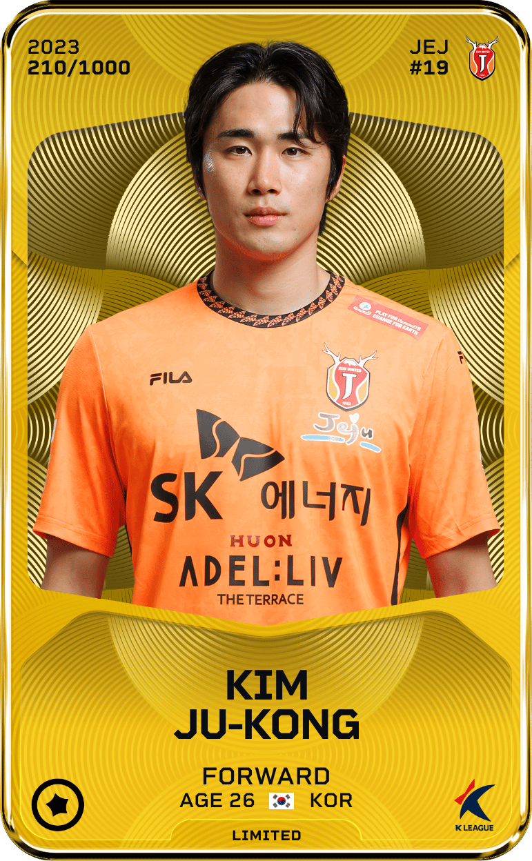 Kim Ju-Kong 2023-24 • Limited 210/1000
