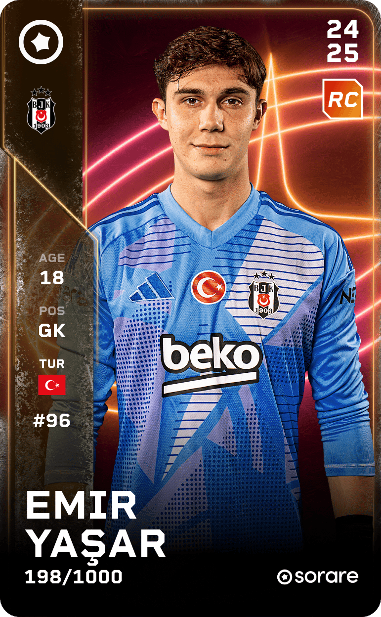 Emir Yaşar 2024-25 • Limited 198/1000