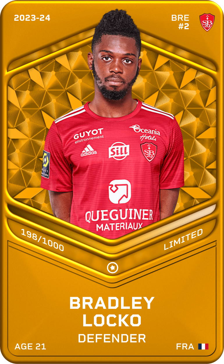 Bradley Locko 2023-24 • Limited 198/1000