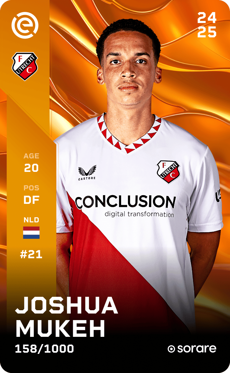 Joshua Mukeh 2024-25 • Limited 158/1000