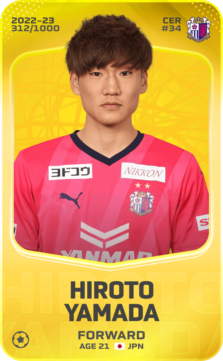 Hiroto Yamada 2022-23 • Limited 312/1000
