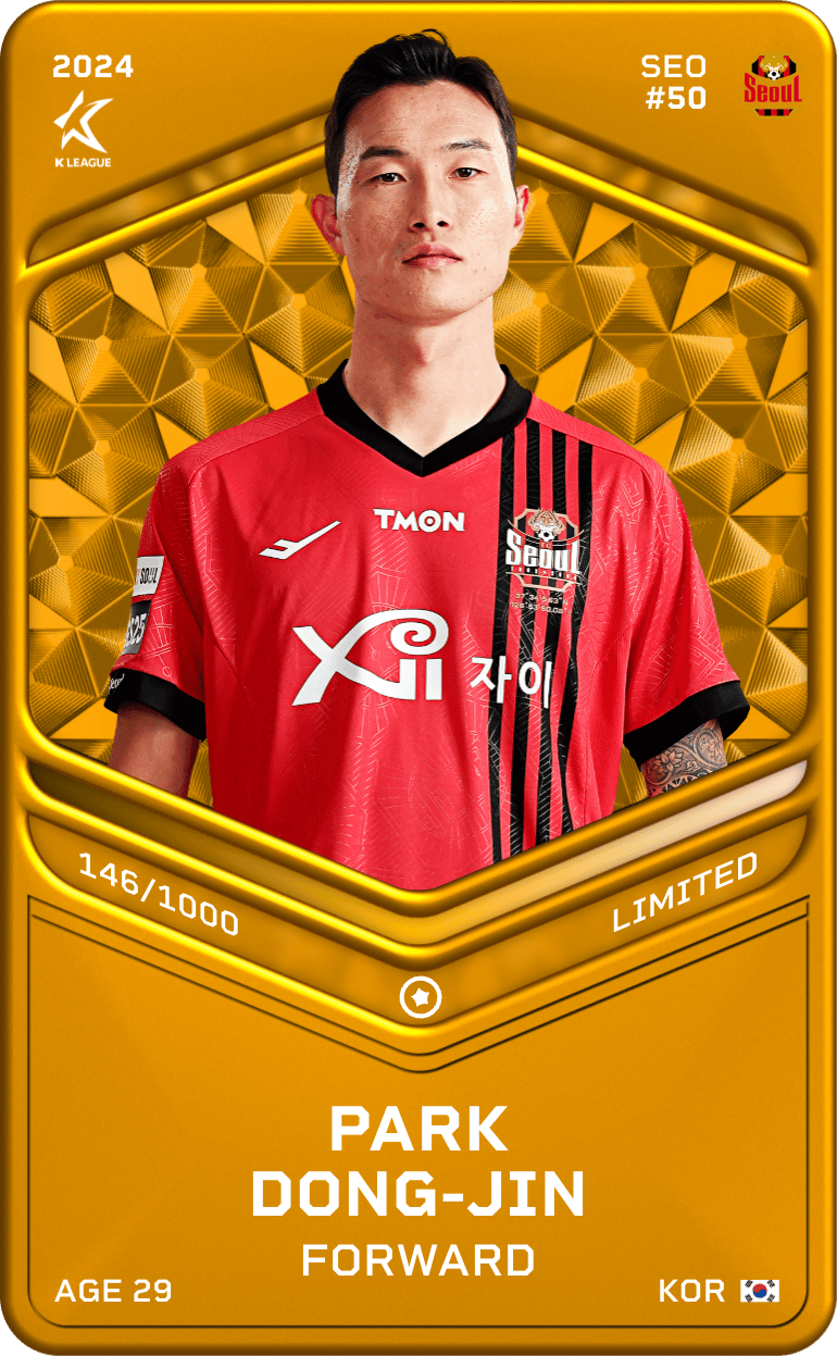 Park Dong-Jin 2024-25 • Limited 146/1000
