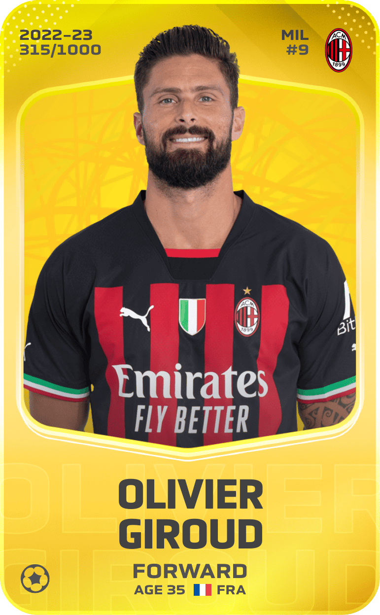 Olivier Giroud 2022-23 • Limited 315/1000