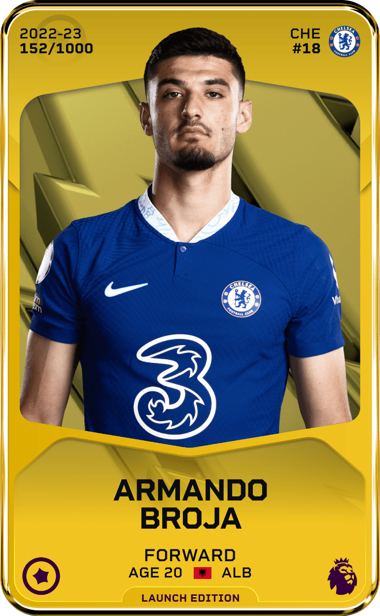 Armando Broja 2022-23 • Limited 152/1000