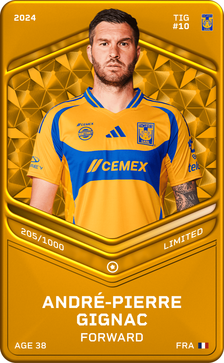André-Pierre Gignac 2024-25 • Limited 205/1000