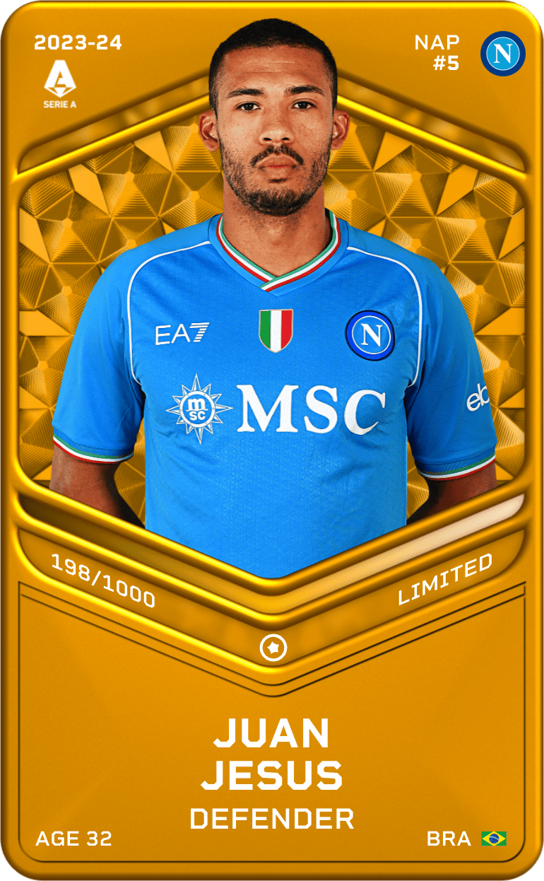 Juan Jesus 2023-24 • Limited 198/1000