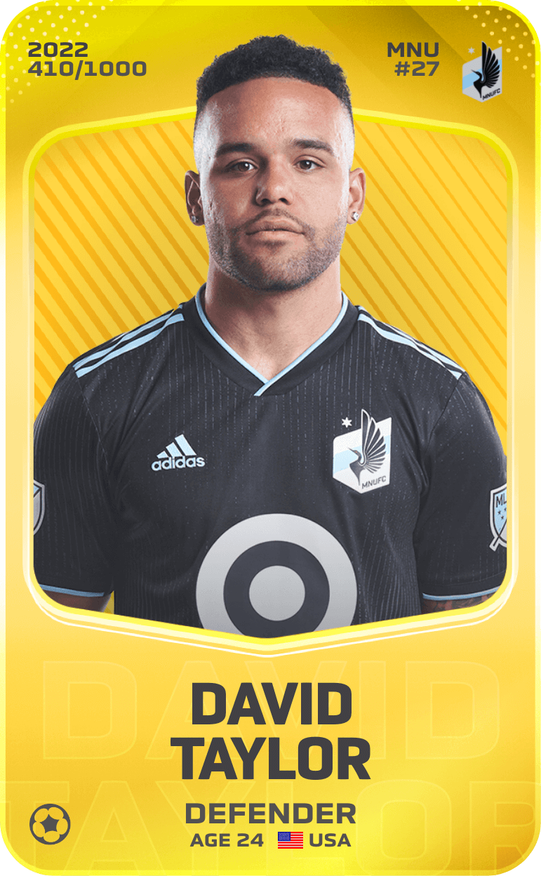 David Taylor 2022-23 • Limited 410/1000
