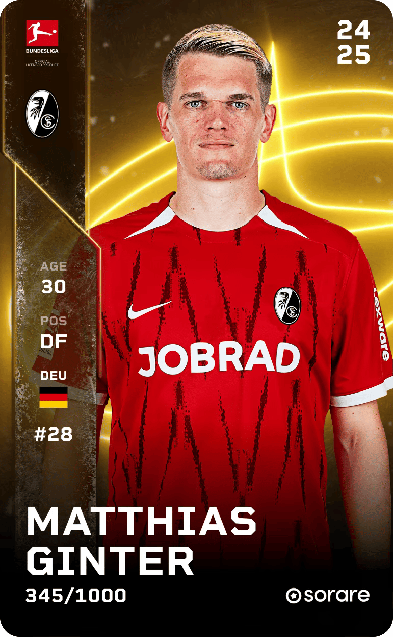 Matthias Ginter 2024-25 • Limited 345/1000
