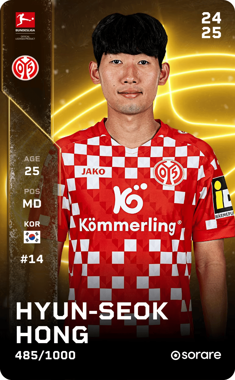 Hyun-seok Hong 2024-25 • Limited 485/1000