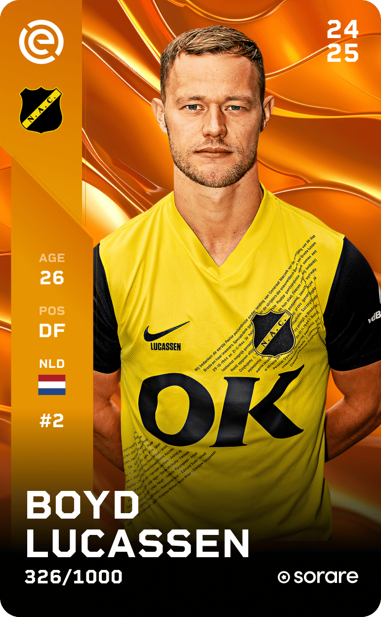 Boyd Lucassen 2024-25 • Limited 326/1000