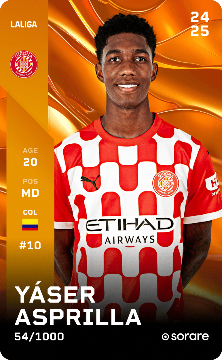 Yáser Asprilla 2024-25 • Limited 54/1000