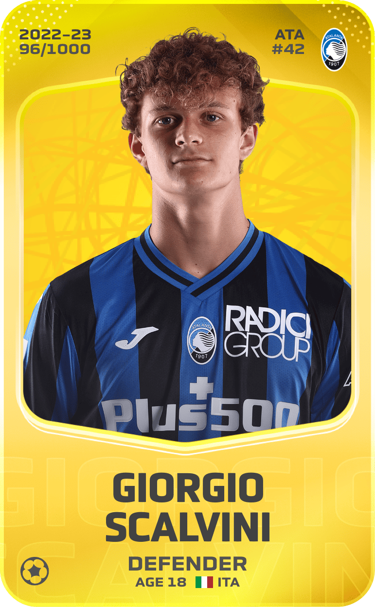 Giorgio Scalvini 2022-23 • Limited 96/1000