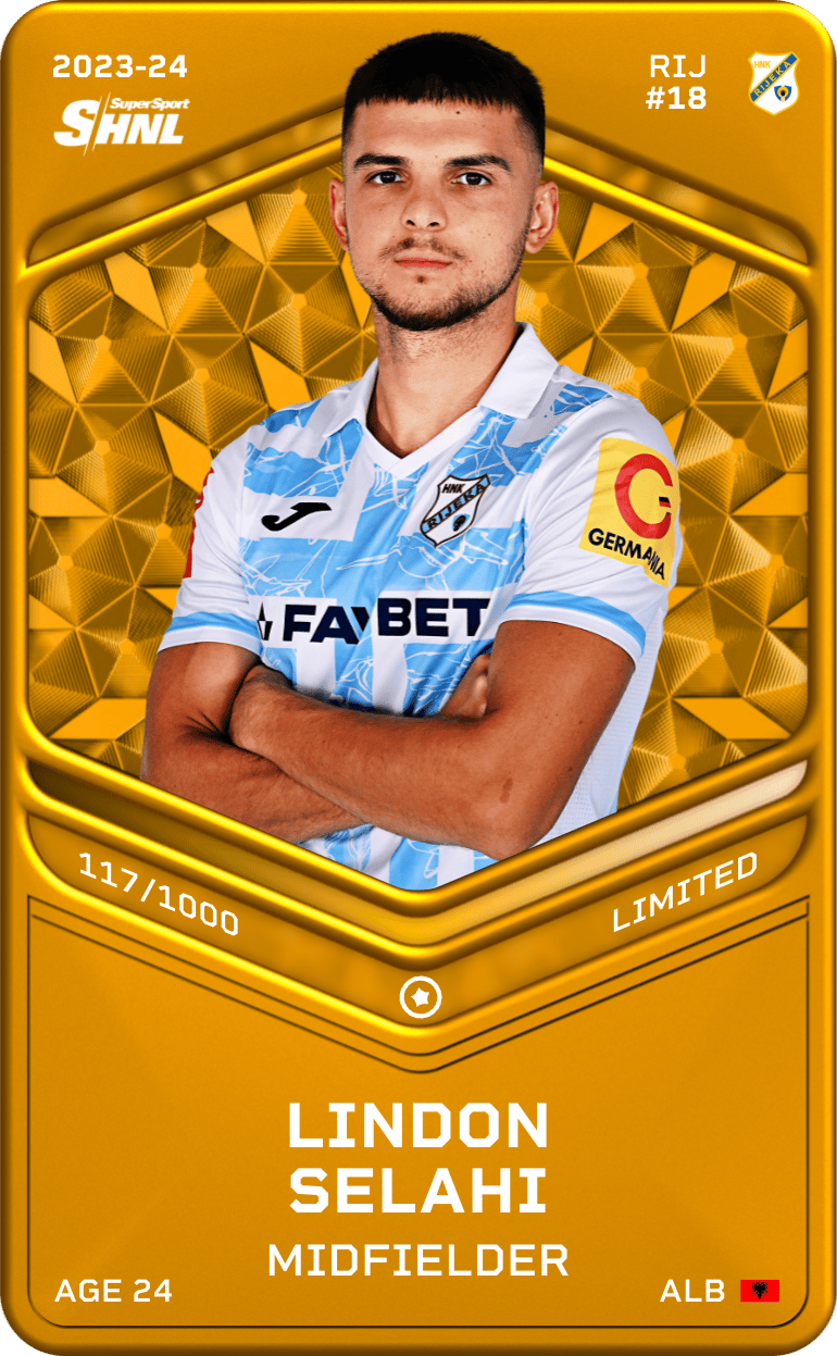 Lindon Selahi 2023-24 • Limited 117/1000
