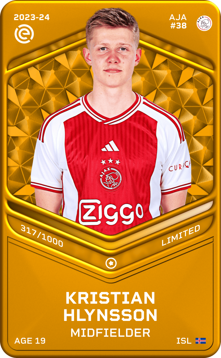 Kristian Hlynsson 2023-24 • Limited 317/1000