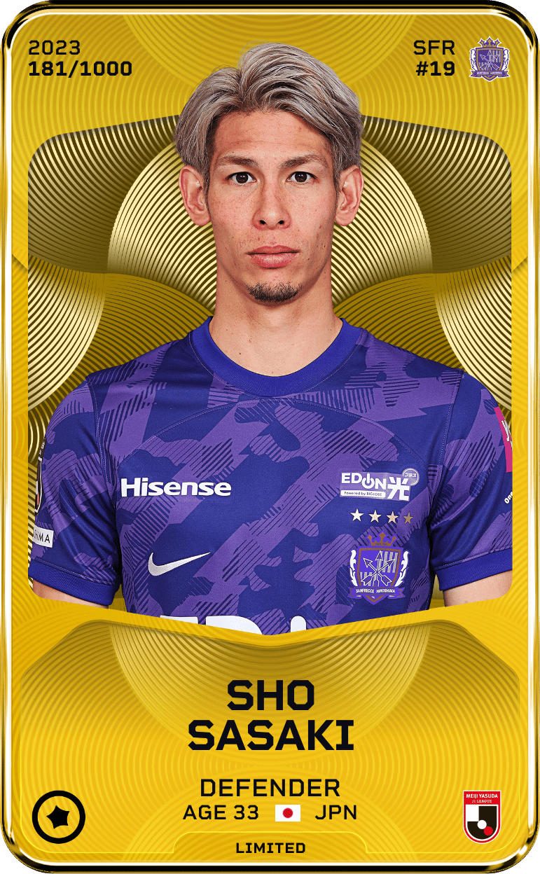 Sho Sasaki 2023-24 • Limited 181/1000