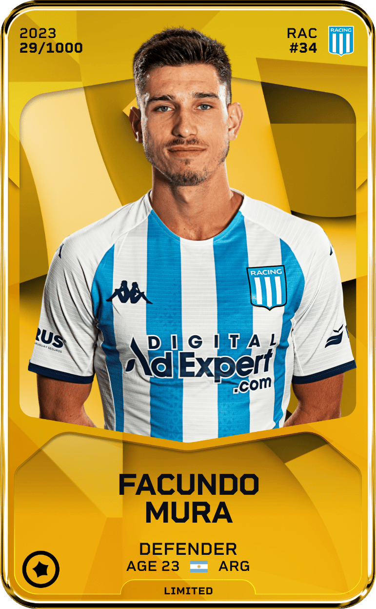 Facundo Mura 2023-24 • Limited 29/1000