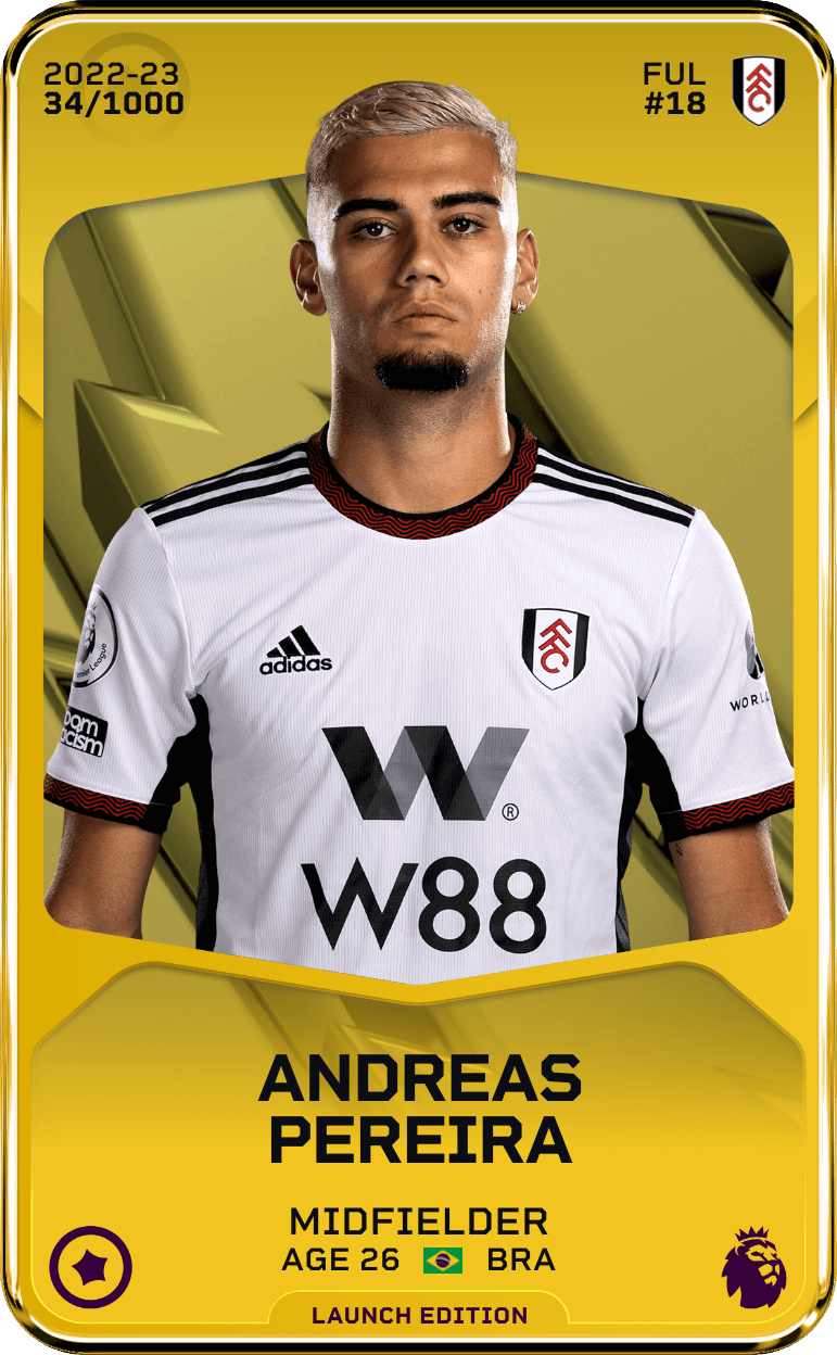 Andreas Pereira 2022-23 • Limited 34/1000