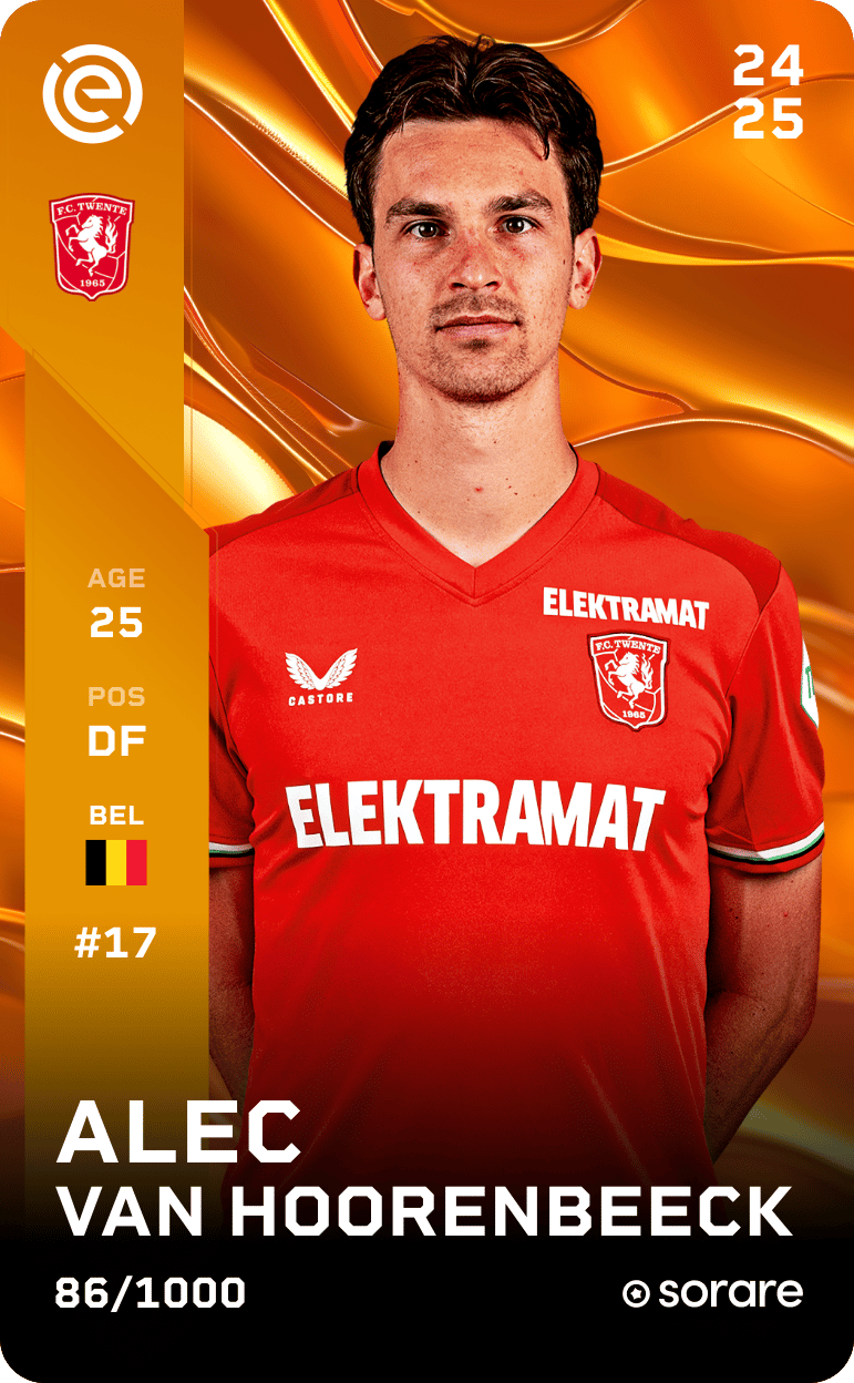 Alec Van Hoorenbeeck 2024-25 • Limited 86/1000