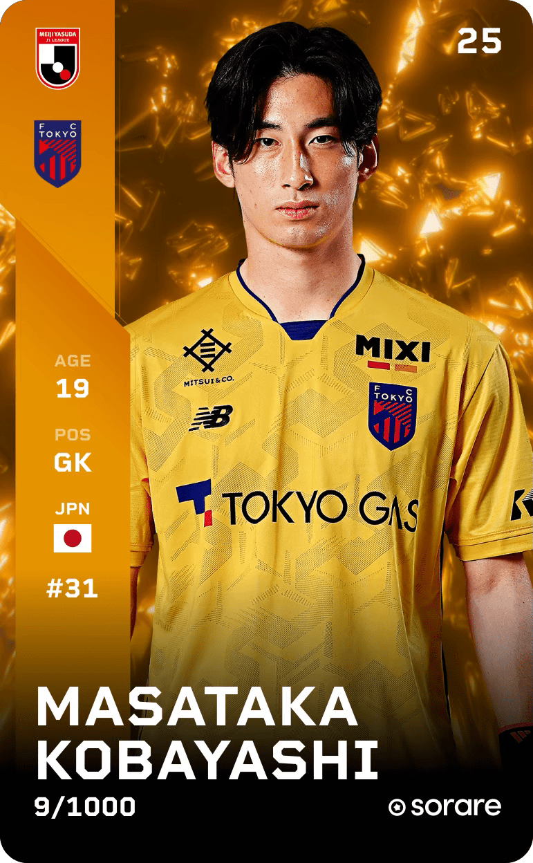 Masataka Kobayashi 2025-26 • Limited 9/1000