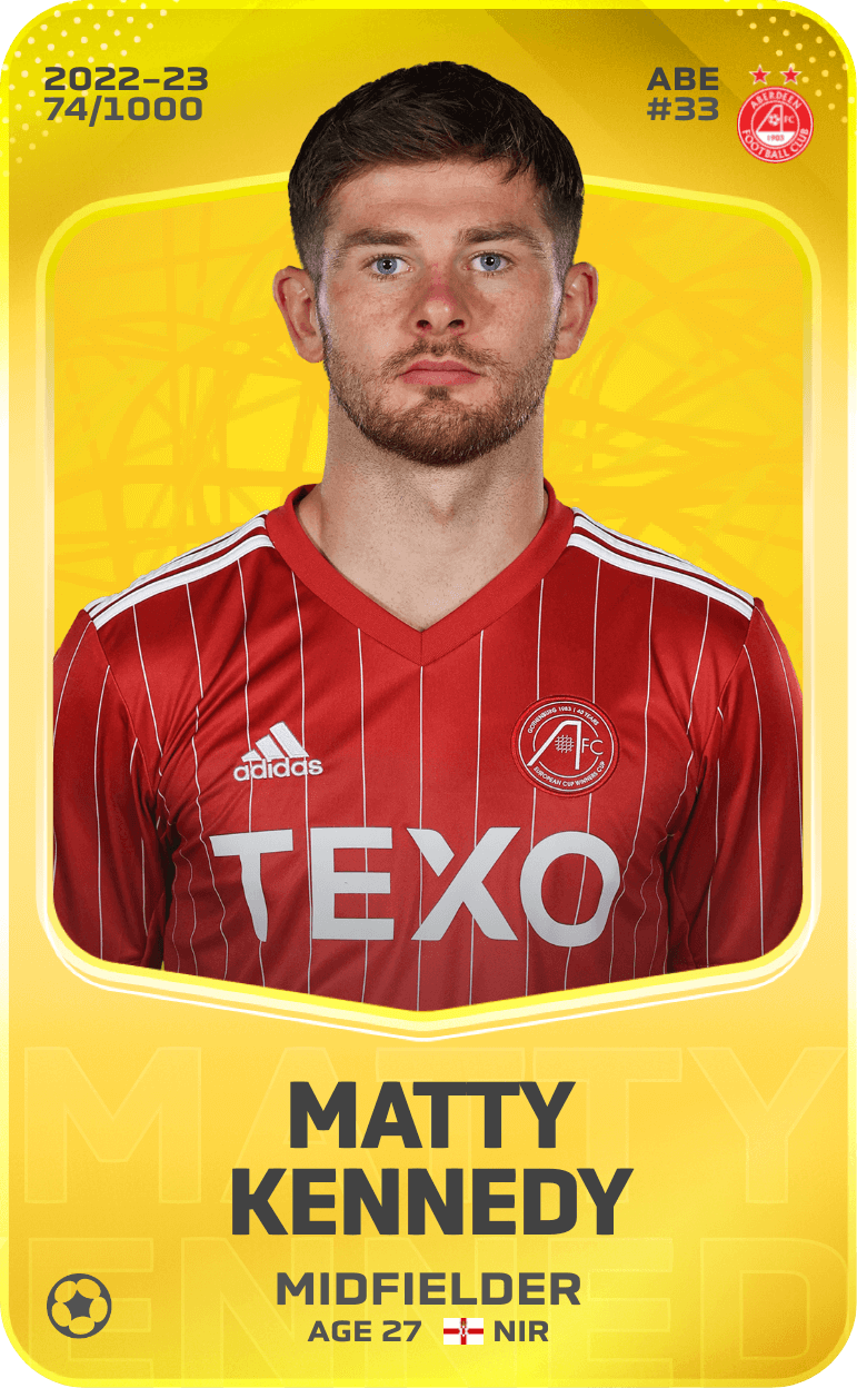 Matty Kennedy 2022-23 • Limited 74/1000