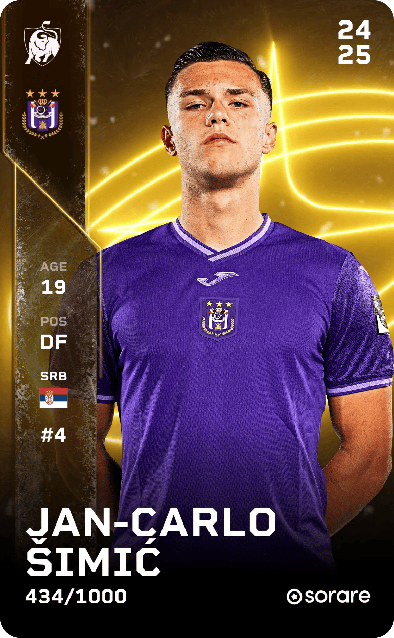 Jan-Carlo Šimić 2024-25 • Limited 434/1000