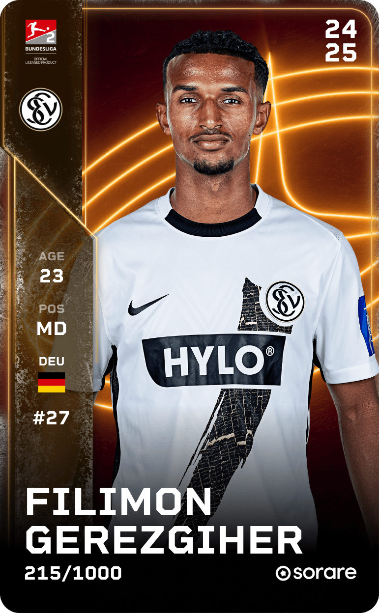 Filimon Gerezgiher 2024-25 • Limited 215/1000