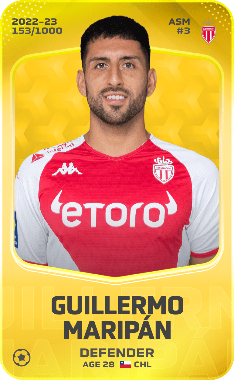 Guillermo Maripán 2022-23 • Limited 153/1000