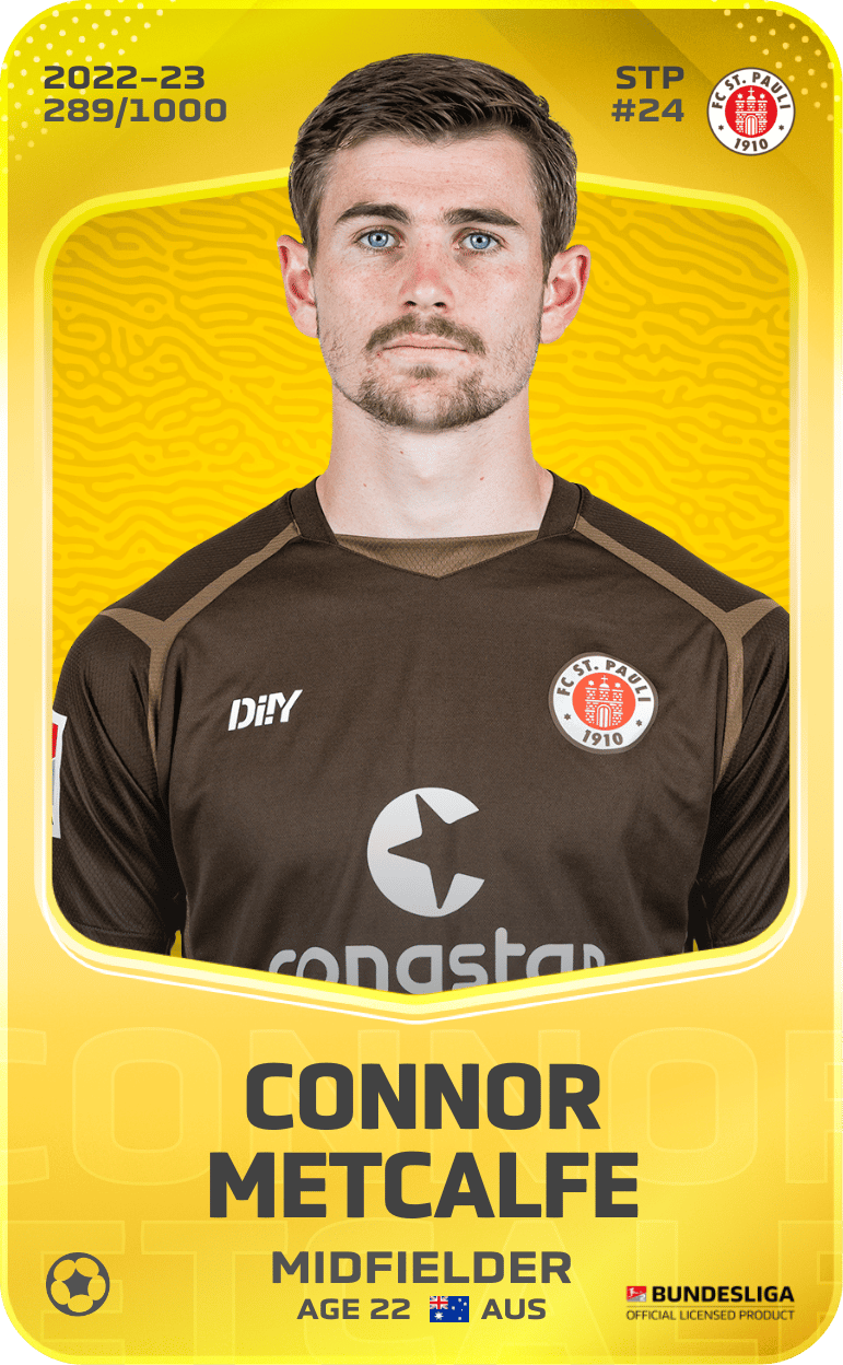 Connor Metcalfe 2022-23 • Limited 289/1000