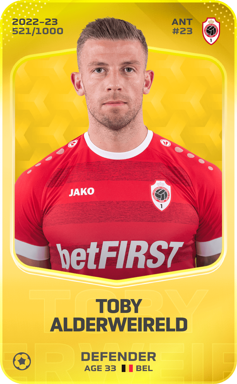 Toby Alderweireld 2022-23 • Limited 521/1000