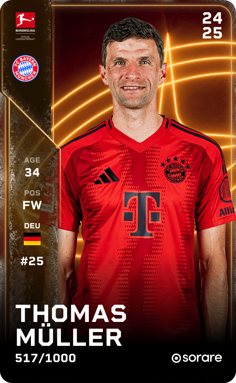 Thomas Müller 2024-25 • Limited 517/1000