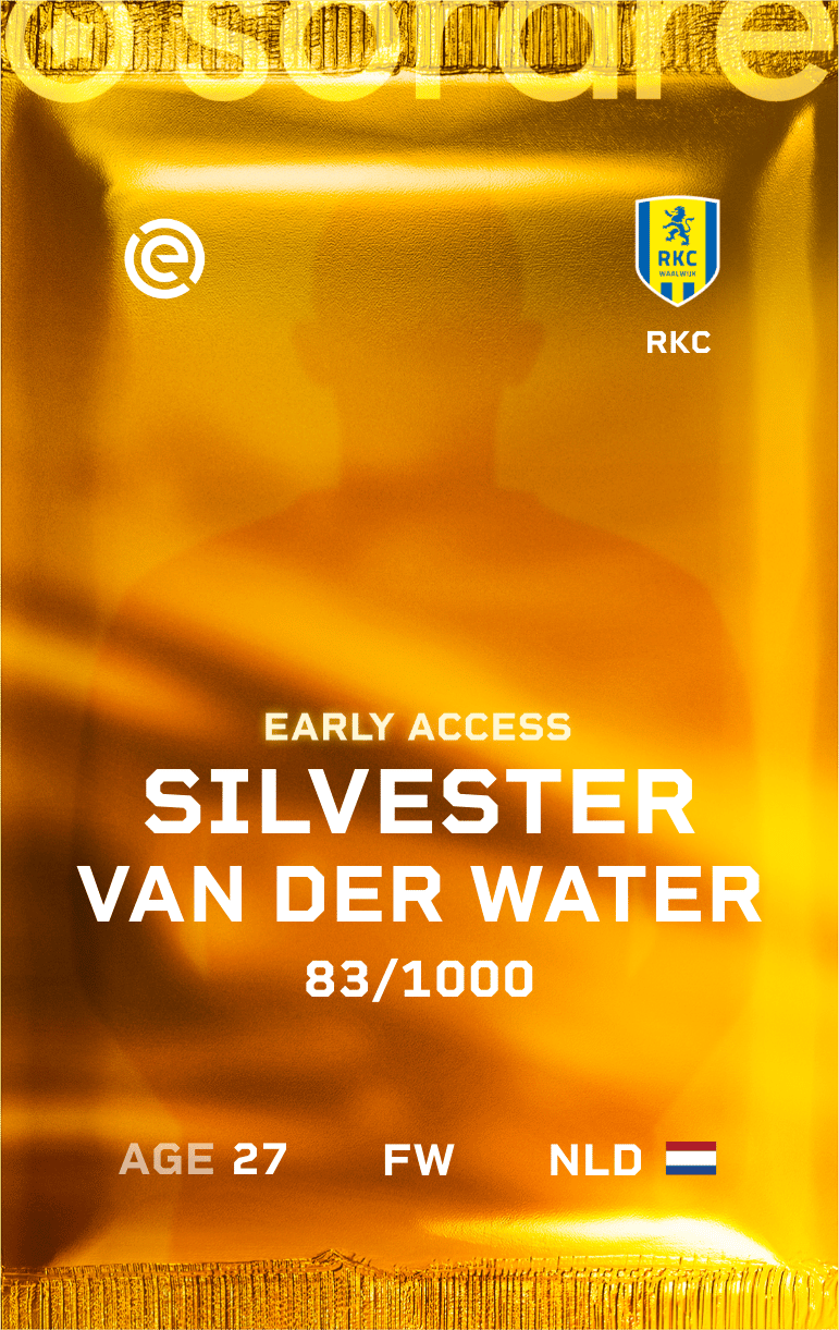 Silvester van der Water 2024-25 • Limited 83/1000