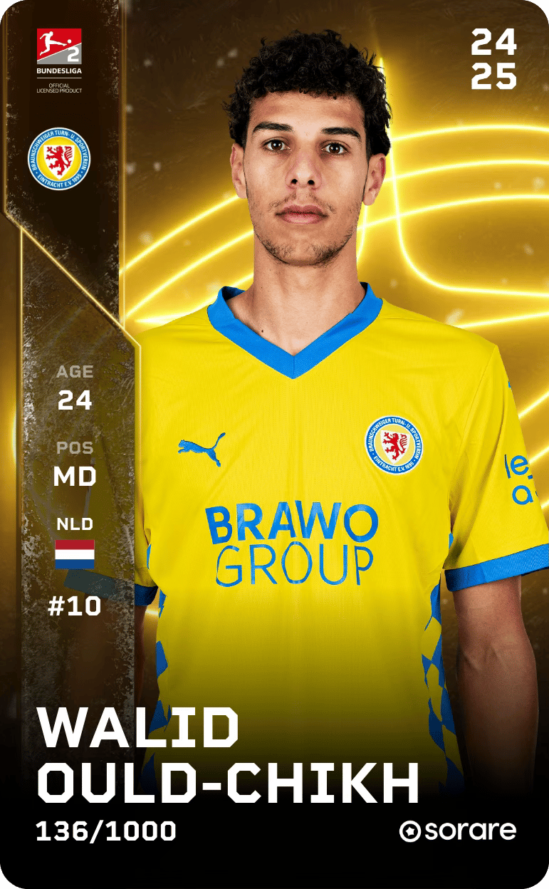 Walid Ould-Chikh 2024-25 • Limited 136/1000