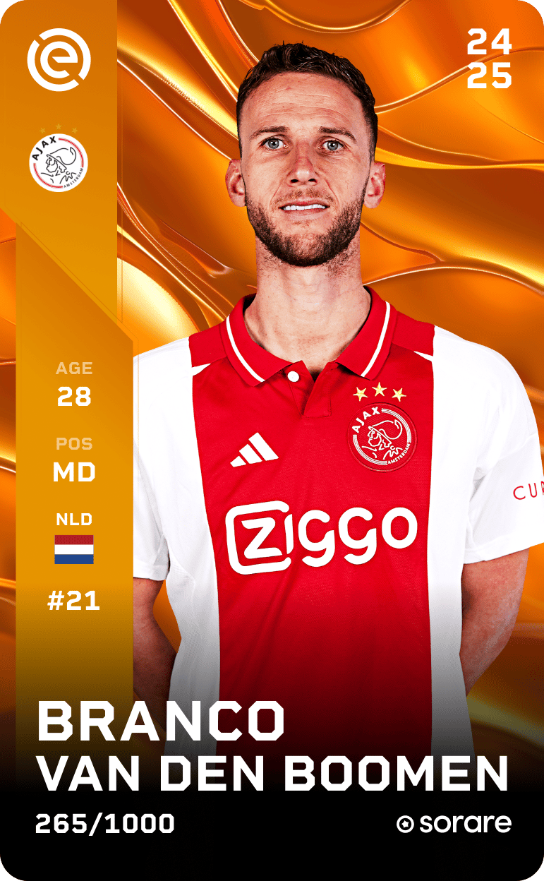 Branco van den Boomen 2024-25 • Limited 265/1000