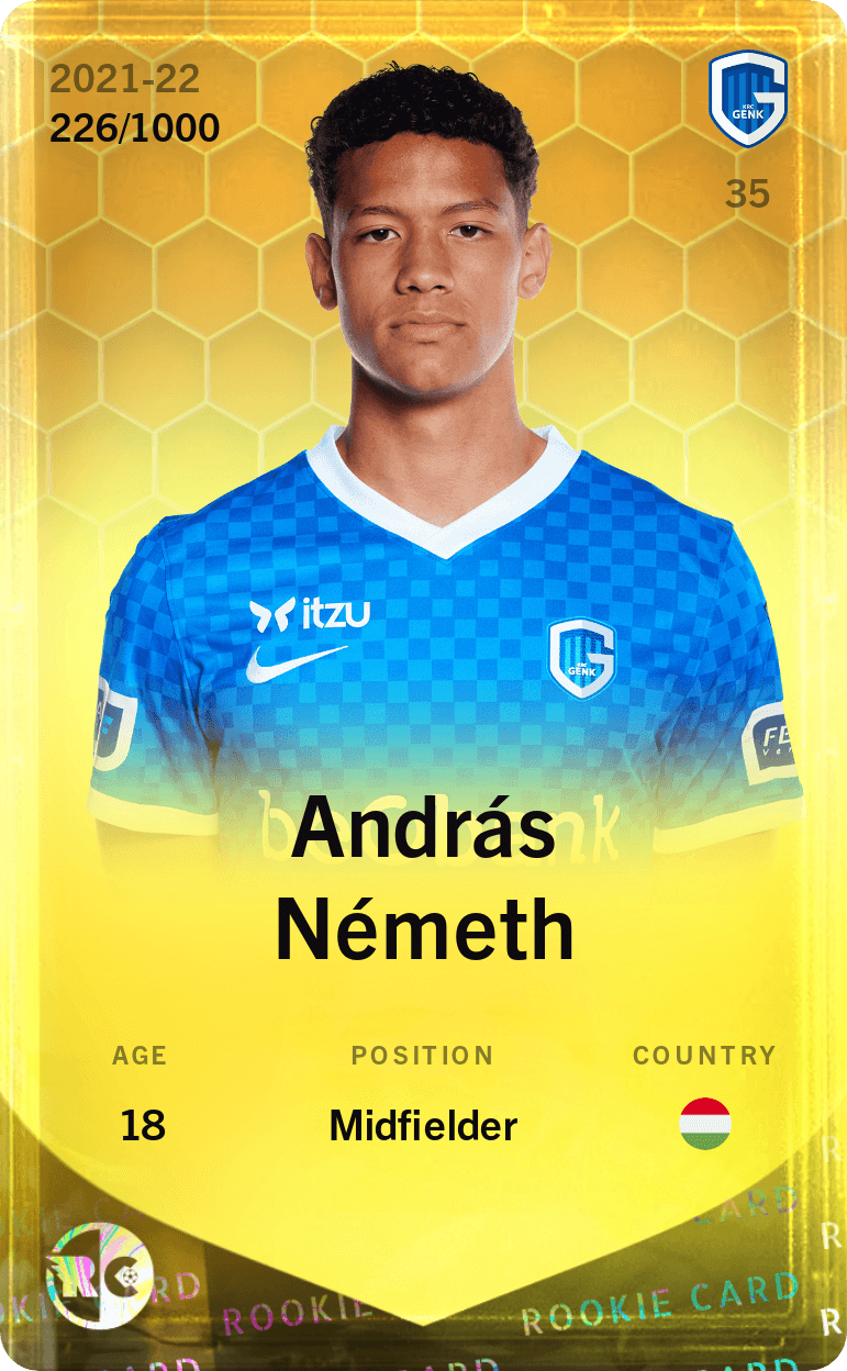 András Németh 2021-22 • Limited 226/1000