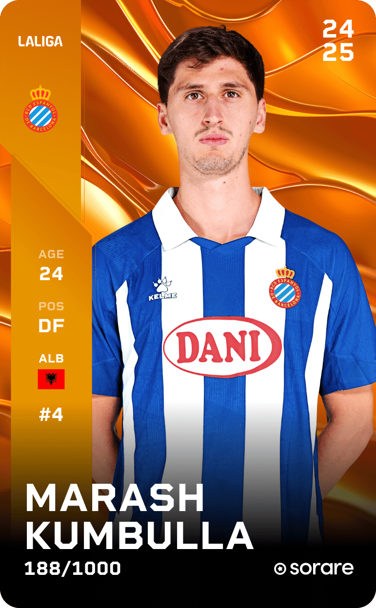 Marash Kumbulla 2024-25 • Limited 188/1000