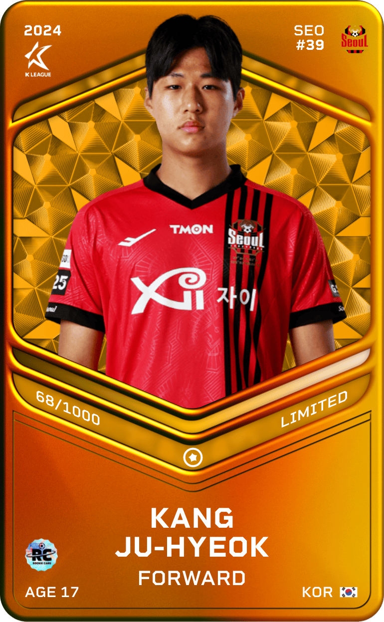Kang Ju-Hyeok 2024-25 • Limited 68/1000