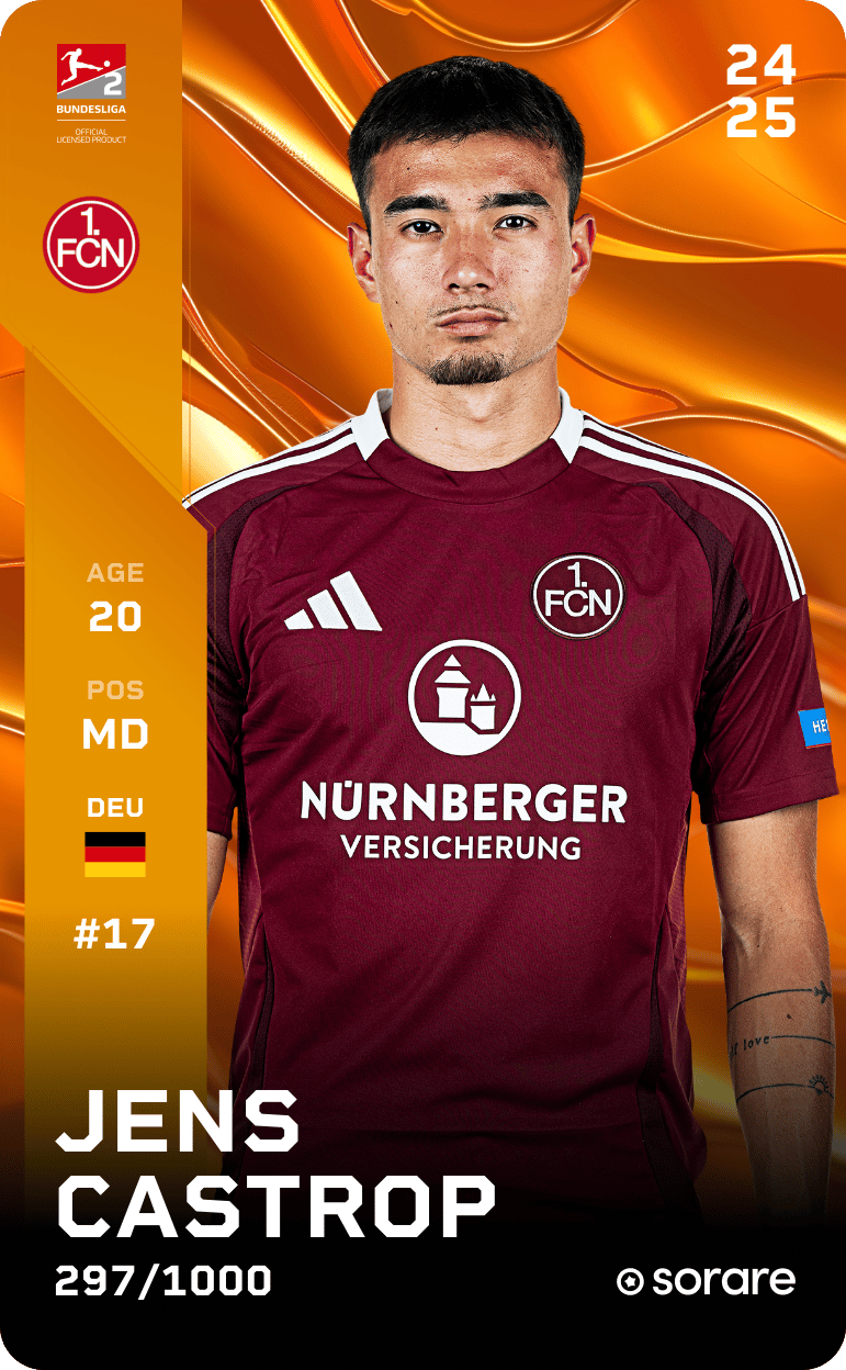 Jens Castrop 2024-25 • Limited 297/1000