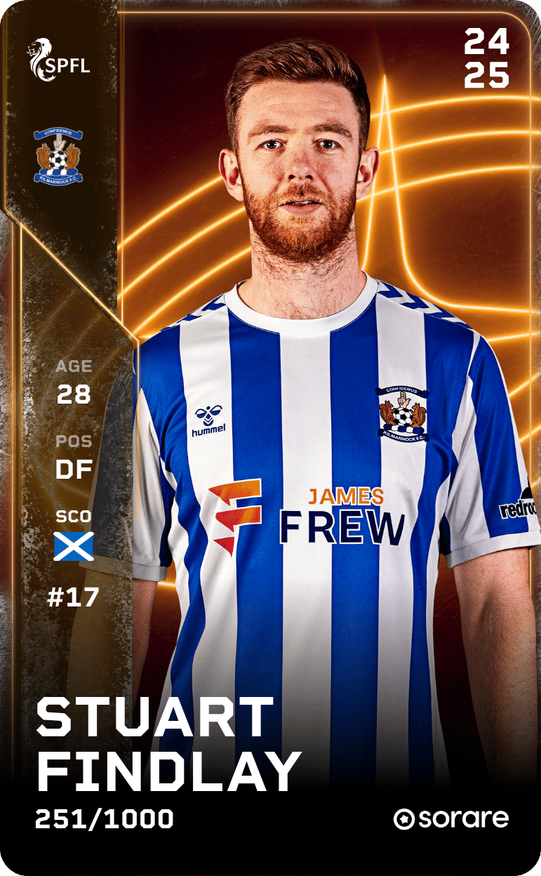 Stuart Findlay 2024-25 • Limited 251/1000