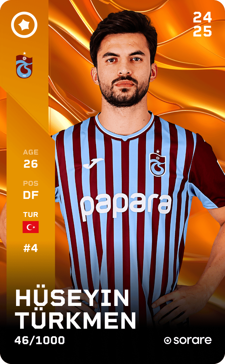 Hüseyin Türkmen 2024-25 • Limited 46/1000