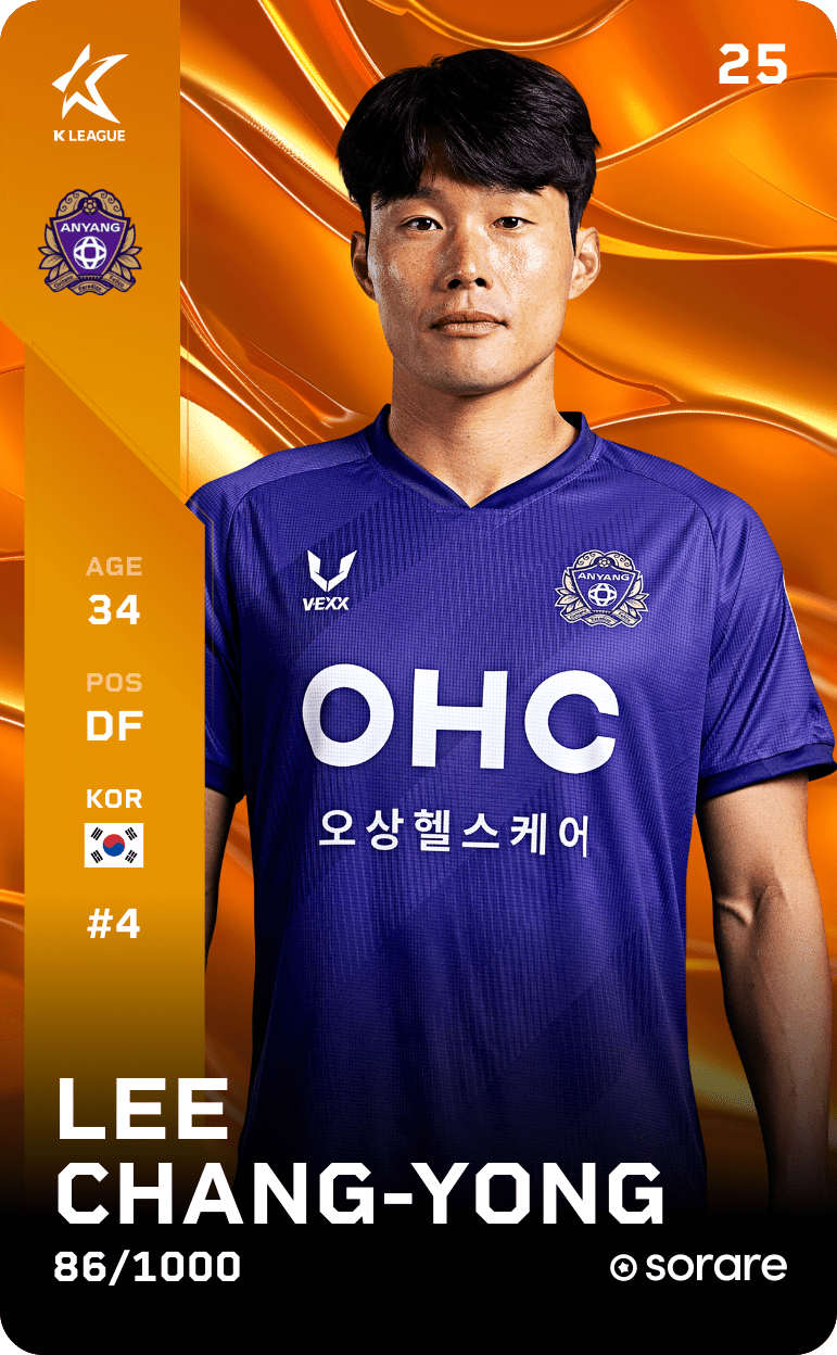 Lee Chang-Yong 2025-26 • Limited 86/1000
