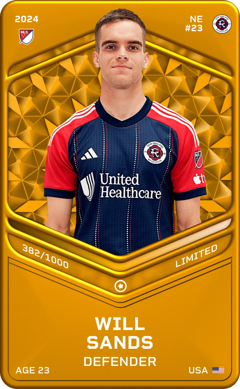 Will Sands 2024-25 • Limited 382/1000