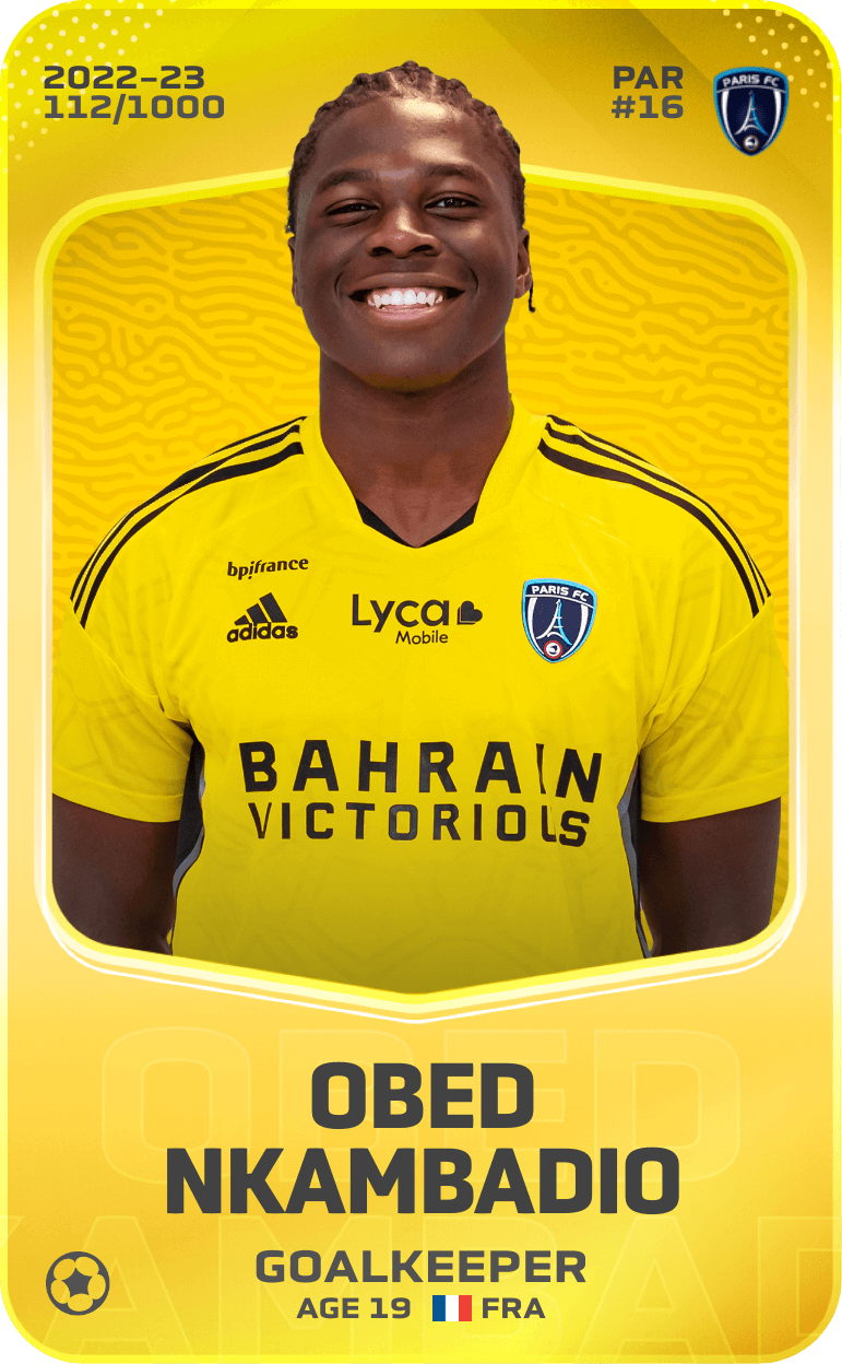 Obed Nkambadio 2022-23 • Limited 112/1000